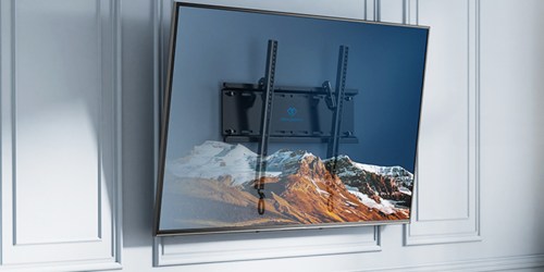 Tilting TV Wall Mount Just $9.89 Shipped for Amazon Prime Members (Fits Up to 60″ TVs)