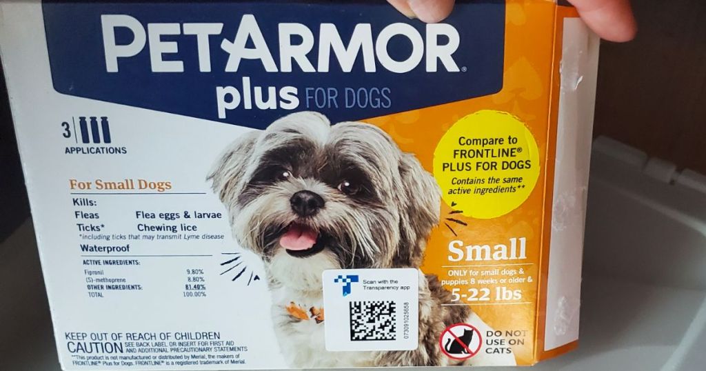 Petarmor plus for small dogs