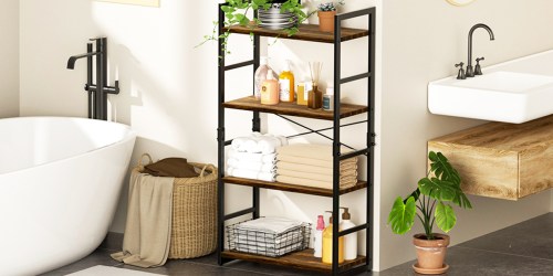 Industrial Bookshelves from $45.99 Shipped on Amazon (Great for Storage, Decor, Books & More)