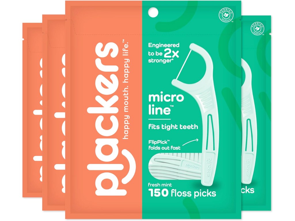 Plackers Dental Flossers 300-Count Only $5.86 Shipped on Amazon | Hip2Save