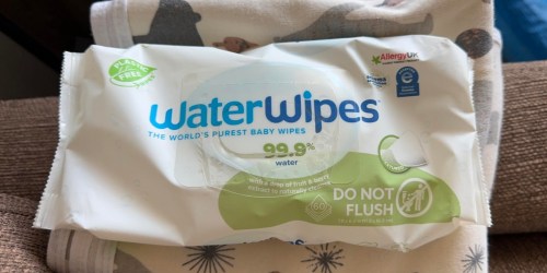 Get 9 Packs of WaterWipes Baby Wipes for Just $21.55 Shipped on Amazon