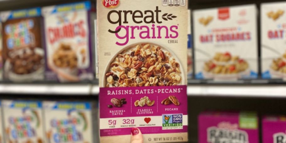 Great Grains Cereal Just $1.99 at CVS (Reg. $7)