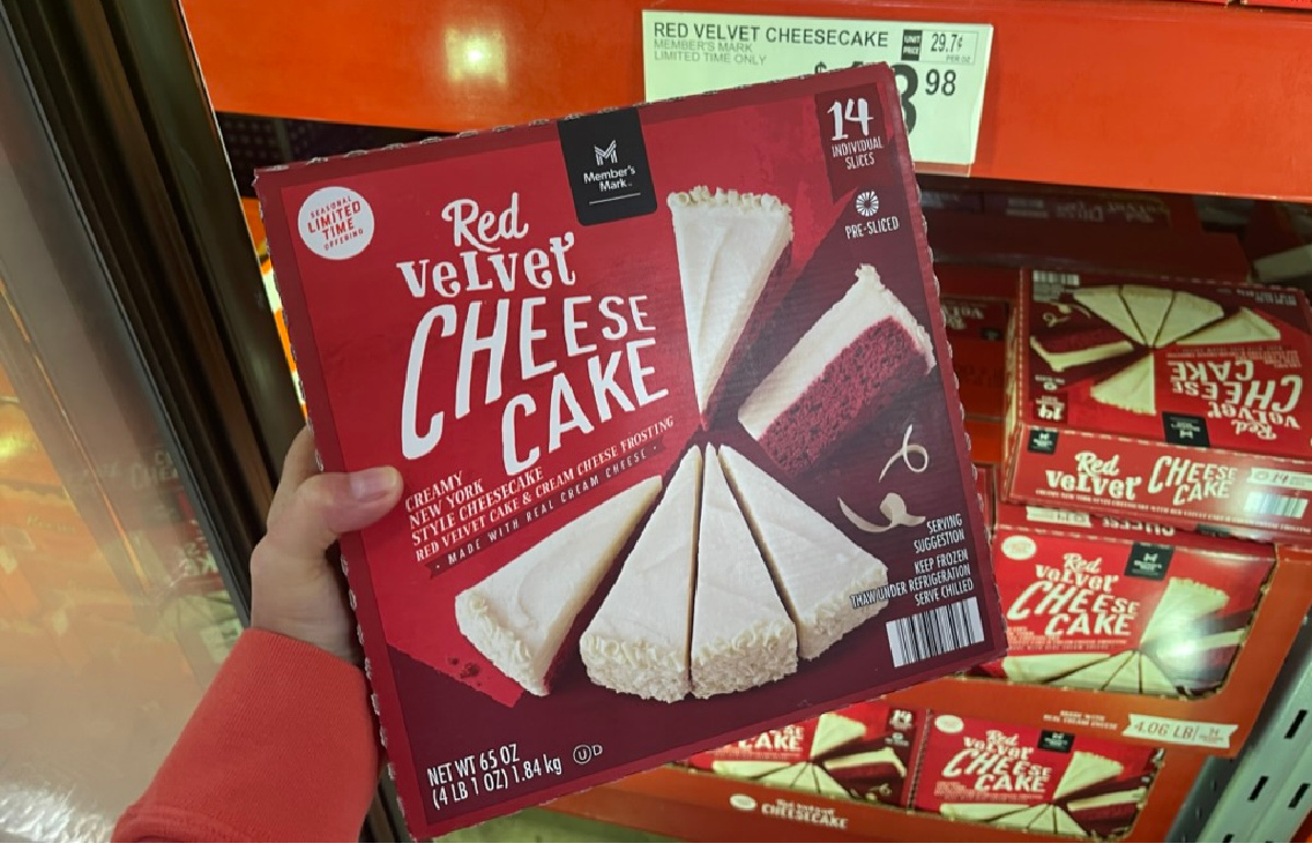 NEW Sam's Club Frozen Red Velvet Cheesecake Just $18.98 (Easy Holiday ...