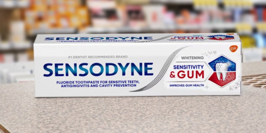 Sensodyne Whitening Toothpaste 3-Pack Just $10.50 Shipped on Amazon (Reg. $19)
