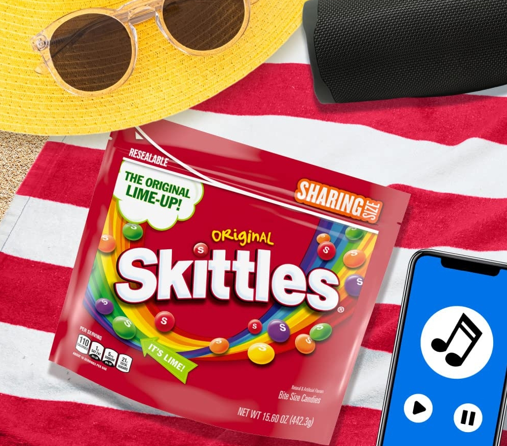 FOODSTUFF FINDS: Skittles Fruits: Blue Is Here [Limited Edition]  (Sainsbury's) [By @cinabar]