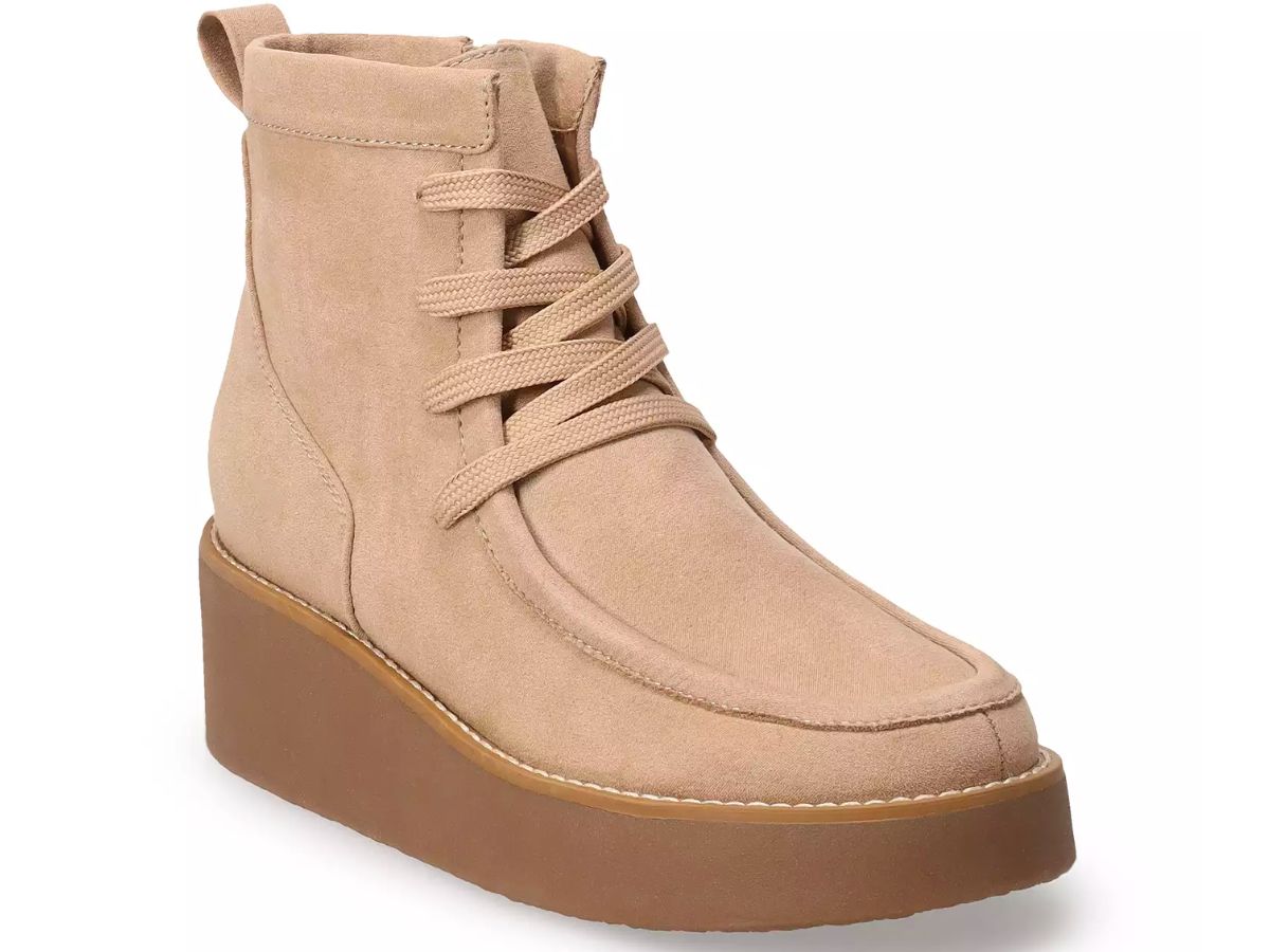Sonoma Goods For Life Enigma Women's Ankle Boots Taupe