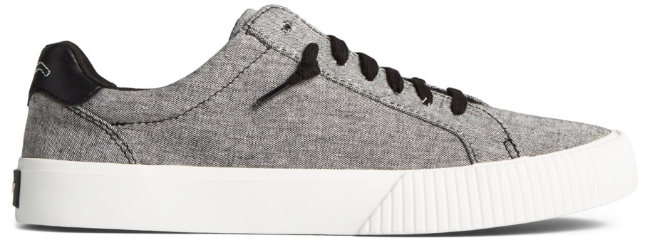grey canvas sneaker