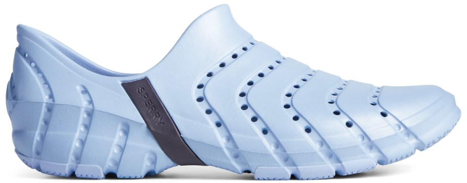 light blue water shoe