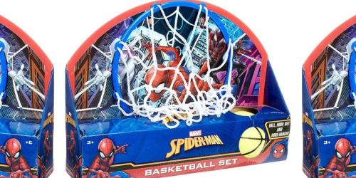 Spiderman Over the Door Basketball Hoop 4-Piece Set Only $6.98 on Walmart.com