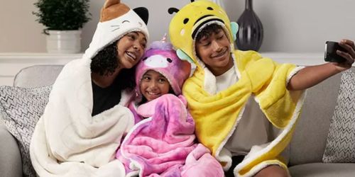 Squishmallows Kids Hooded Blankets Only $16.98 on SamsClub.com