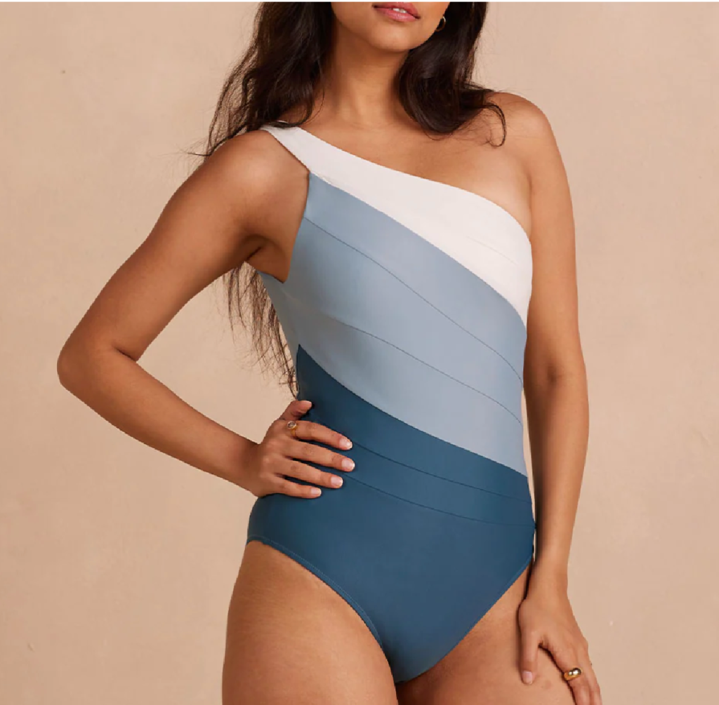 This sidestroke swimsuit from Summersalt is great for those who have had a mastectomy too
