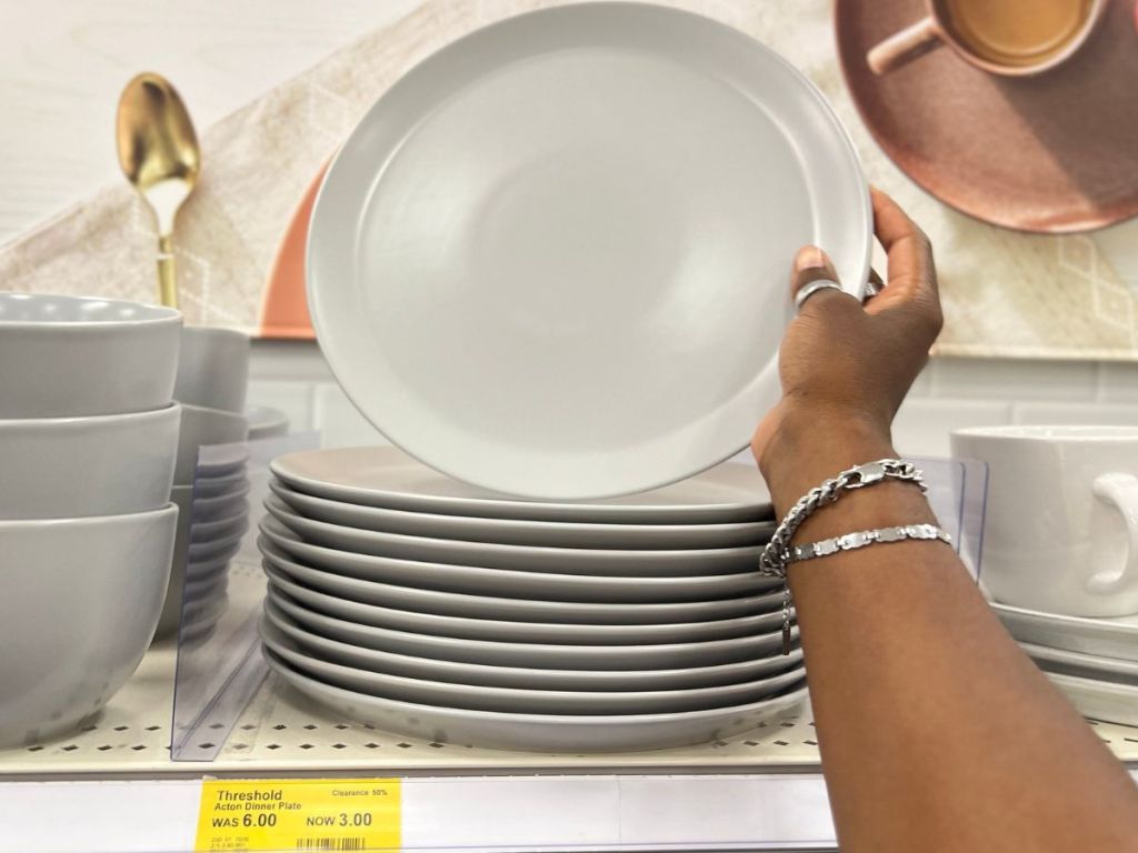 Threshold dinner plates on clearance at Target