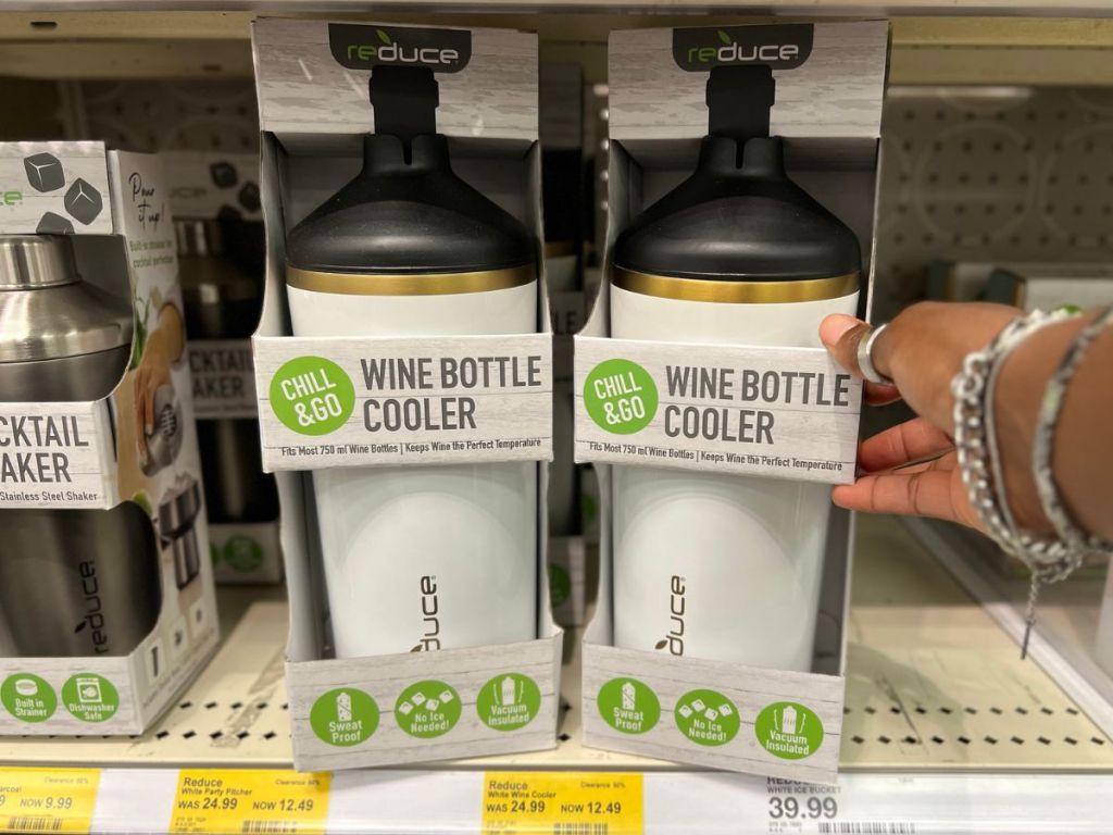Reduce wine cooler bottles on clearance at Target