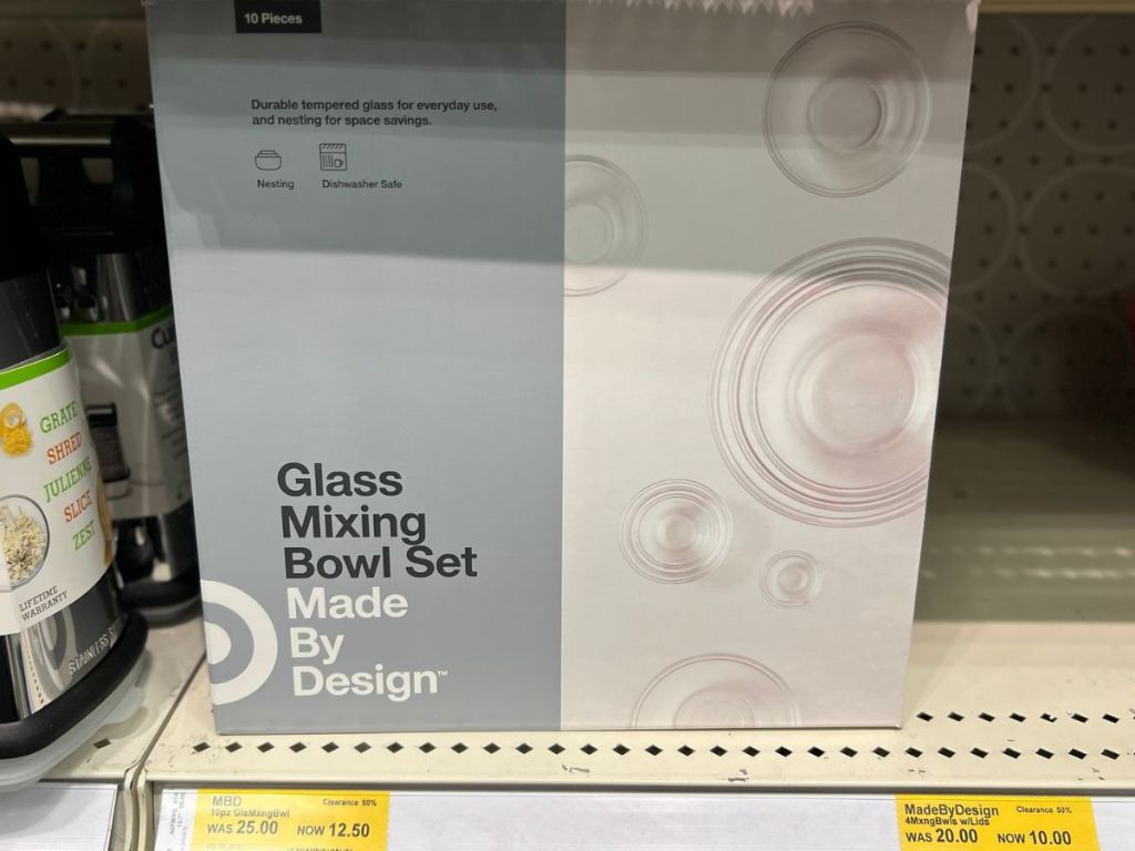 Made by Design Glass Mixing Bowl Set on clearance at Target