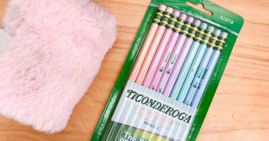 Ticonderoga Pastel Pencils 10-Pack Only $3.49 Shipped on Amazon + More