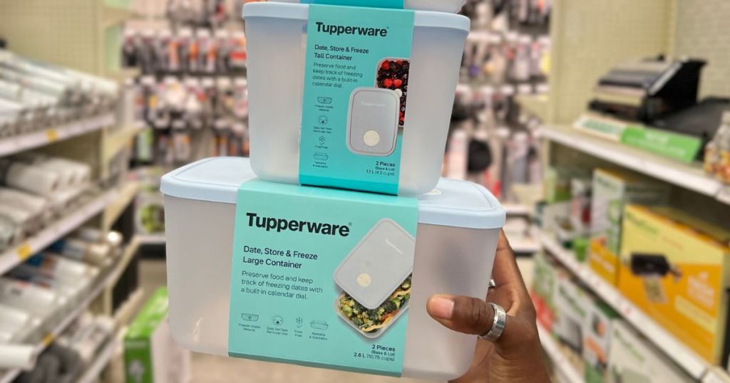 Tupperware food storage on clearance at Target
