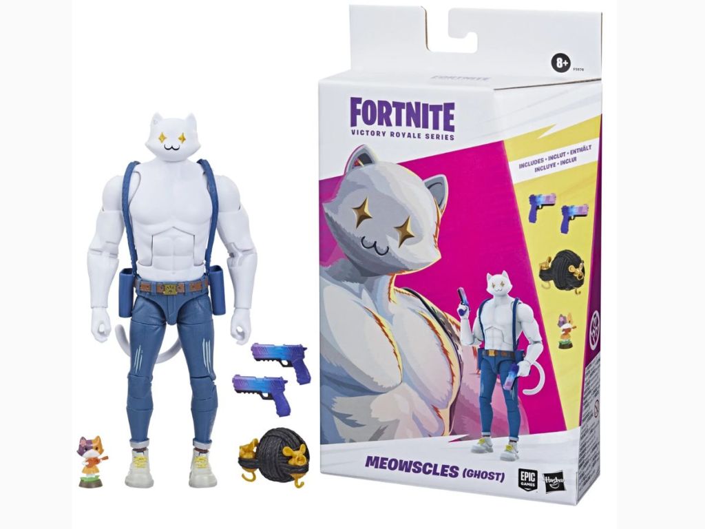 Fortnite Victory Royale Series Meowscles (Ghost) Action Figure 