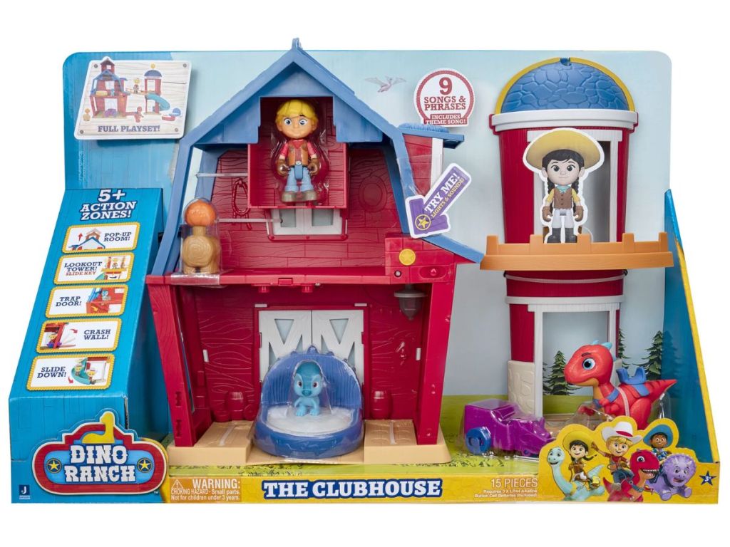 Dino Ranch Deluxe Clubhouse Playset 