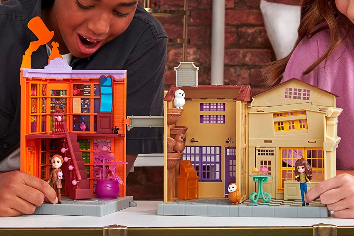 Wizarding World Harry Potter, Magical Minis Diagon Alley 3-in-1 Playset