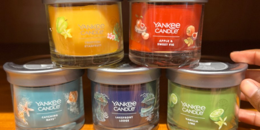Hurry! TEN Mini Yankee Candles Only $8 (Reg. $50)