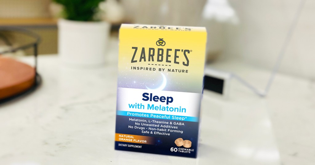 Zarbee's Melatonin Chewable Tablets 60Count Just 5 Shipped on Amazon