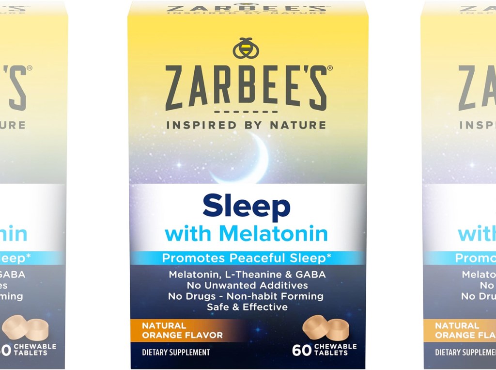 Zarbee's Melatonin Chewable Tablets 60Count Just 5 Shipped on Amazon