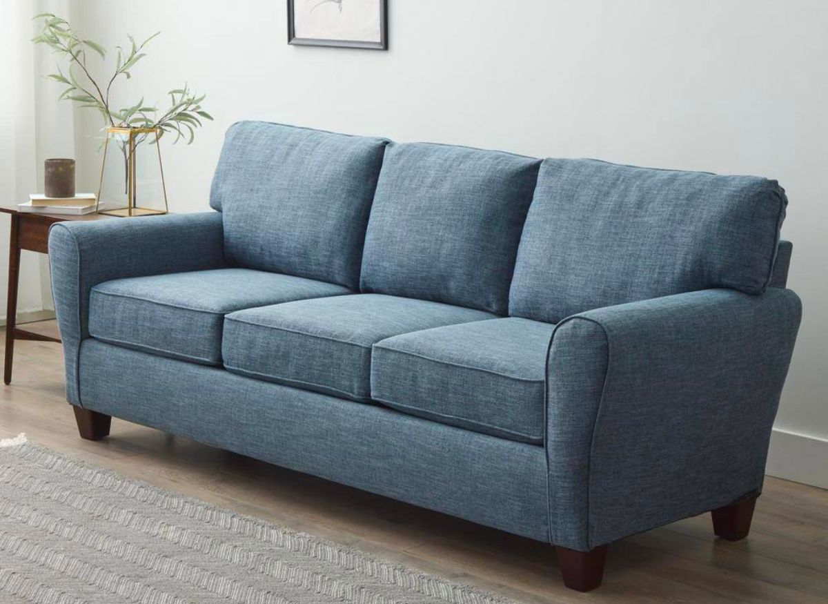 brookside abby sofa in navy
