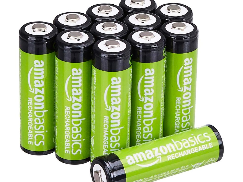 amazon basics rechargable 12 pack batteries