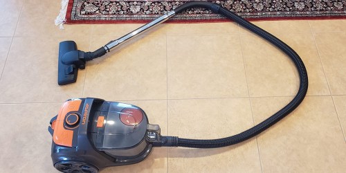 Canister Vacuum Cleaner Just $96.60 Shipped (Reg. $170) | Powerful Suction & HEPA Filter Included