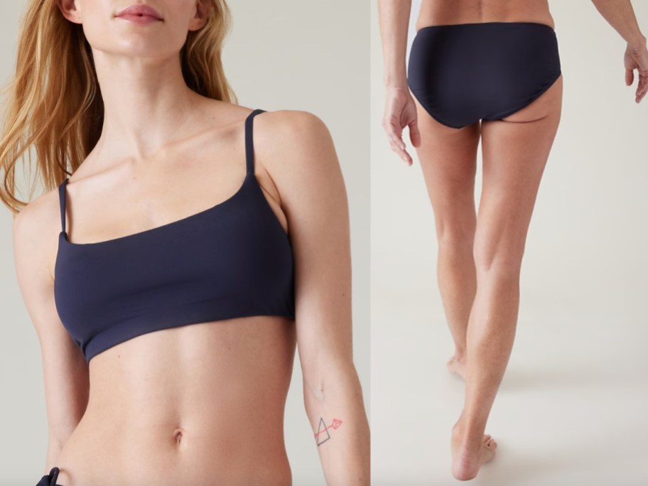 navy swm top and bottom