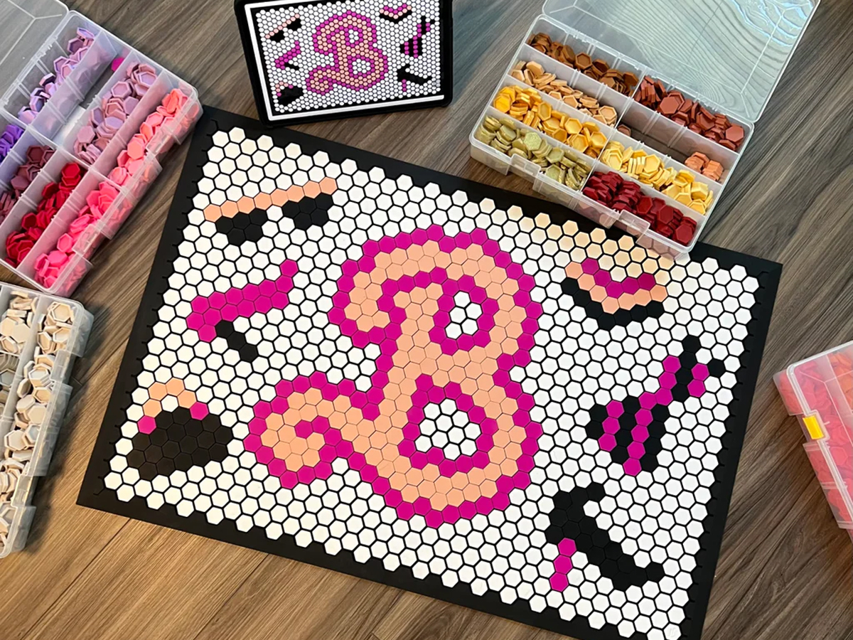 barbie tile mat with tiles 