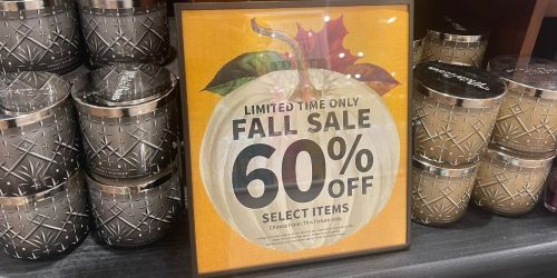 Get 60% Off Bath & Body Works Fall Scents + Check Your Inbox for MORE Savings!