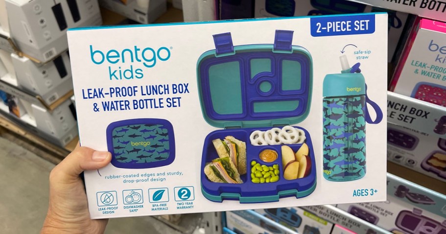 Bentgo Kids 5-Compartment Lunch Box & Water Bottle Bundle Only $19.98 on SamsClub.com