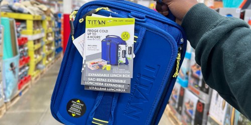 Titan Expandable Lunch Pack Only $14.99 at Costco (Keeps Food Fridge Cold for 6 Hours!)