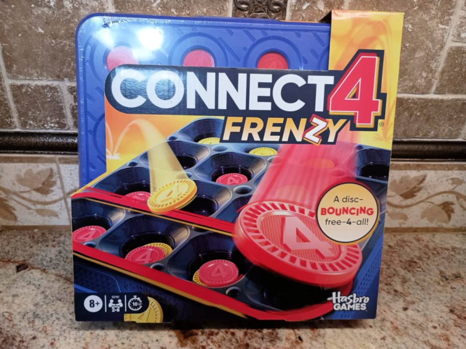 connect 4 frenzy game box