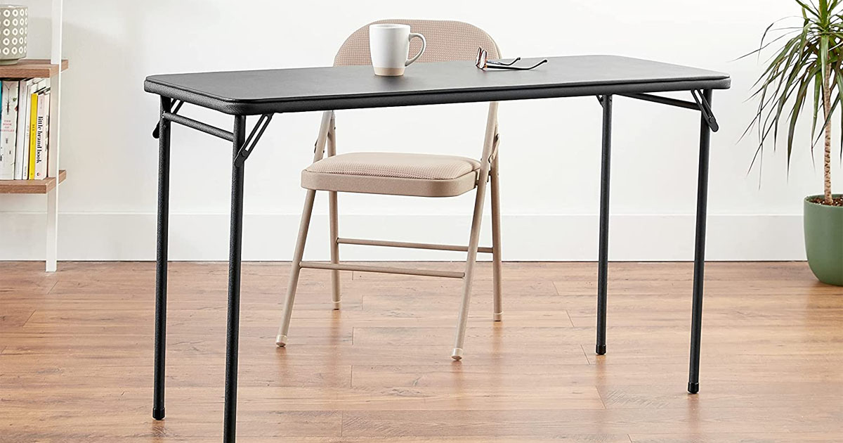 4′ Folding Table Only $26.88 Shipped on Amazon (Regularly $36)