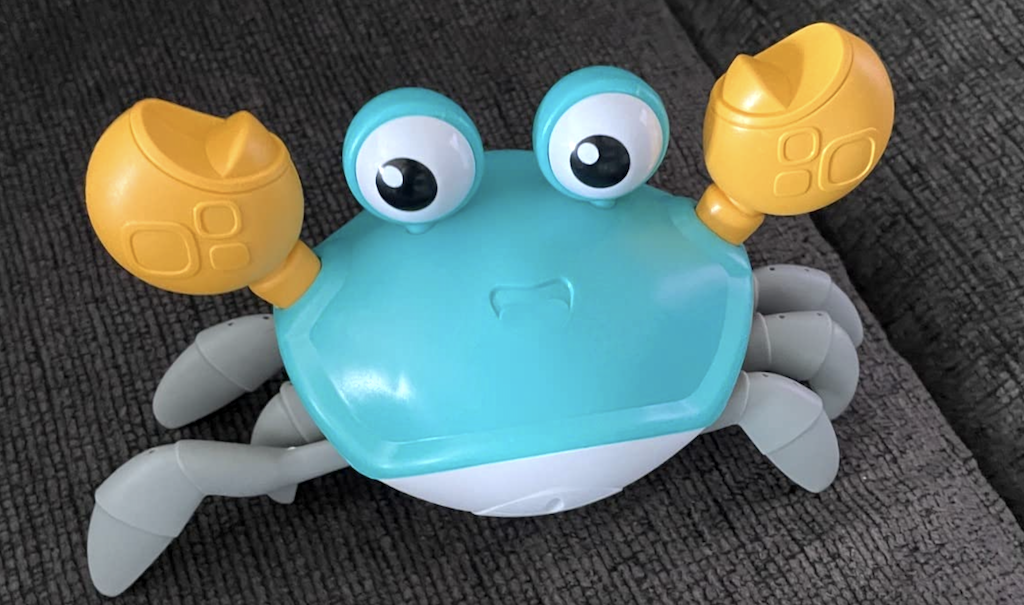 crab baby toy