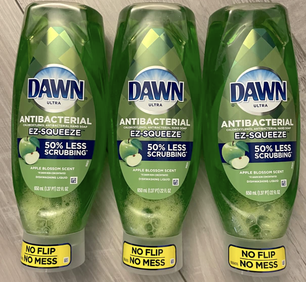 Dawn EZ-Squeeze Dish Soap 3-Pack w/ Sponges Only $11 Shipped on Amazon ...