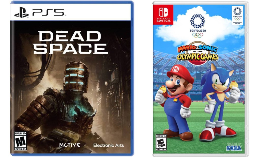 dead space and Mario game