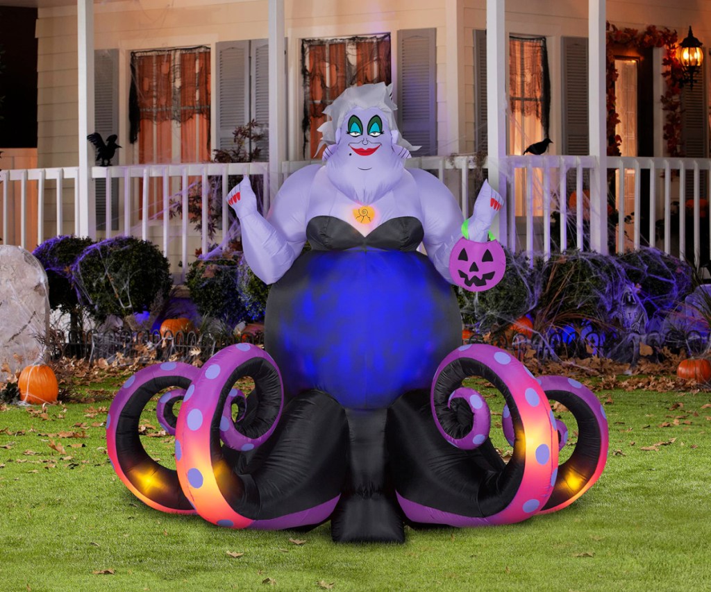 disney ursula halloween inflatable