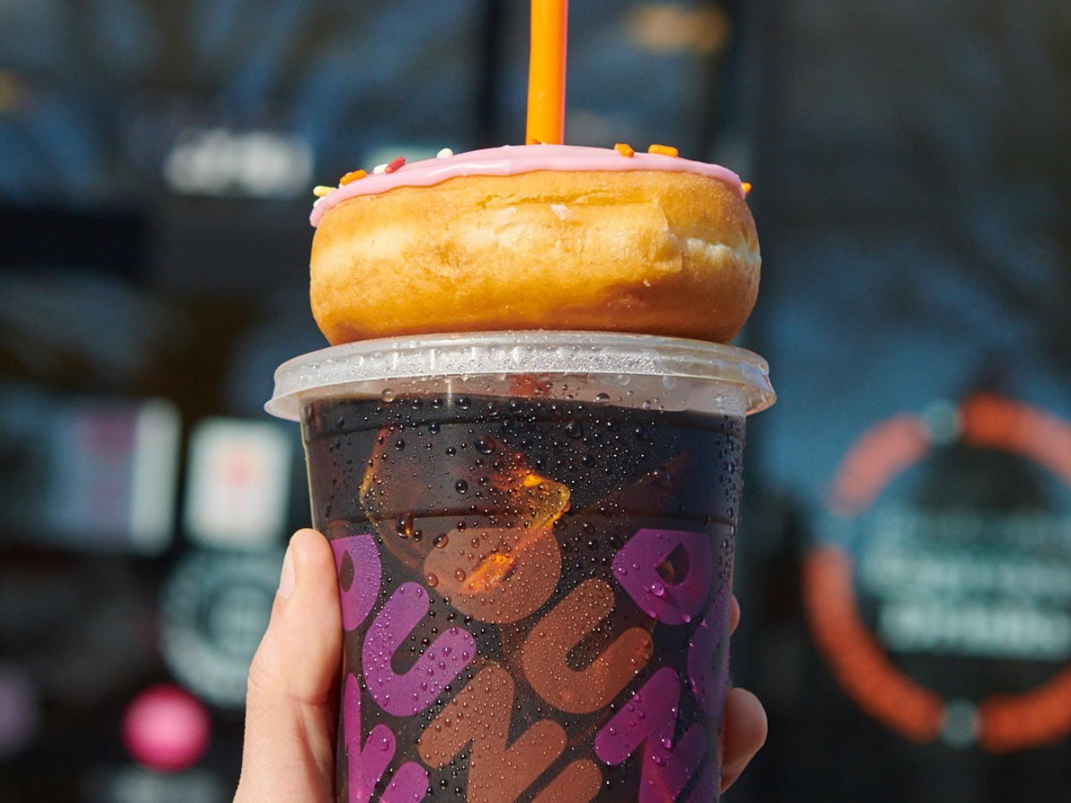 It’s Back! Get a FREE Dunkin’ Donut Today w/ Any Size Drink Purchase