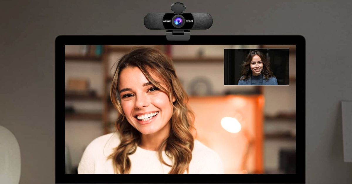 eMeet Web Camera w/ Microphone Only $26.99 Shipped on Amazon (11,000 5-Star Ratings)