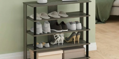 Wooden Shoe Rack Only $29.60 Shipped on Amazon (Regularly $100)