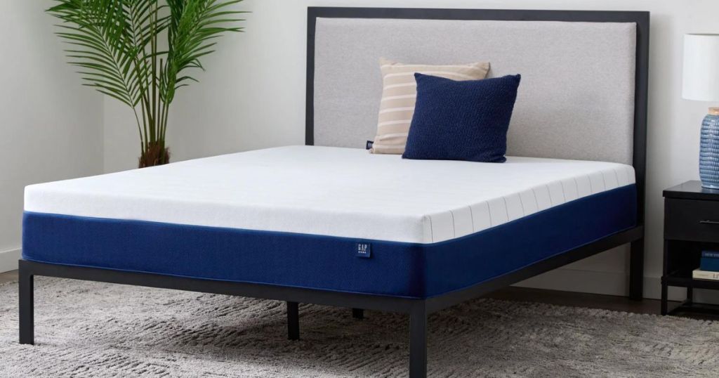 gap home mattress on bed frame