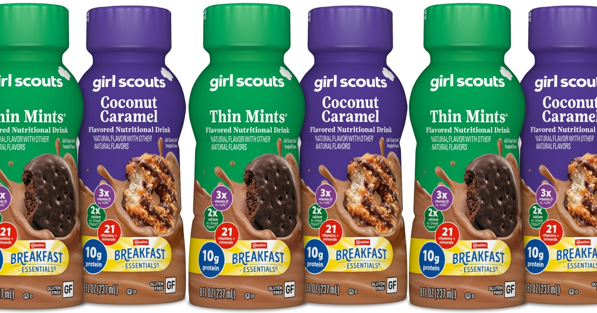 Carnation Breakfast Essentials Now Come in Girl Scout Cookie Flavors
