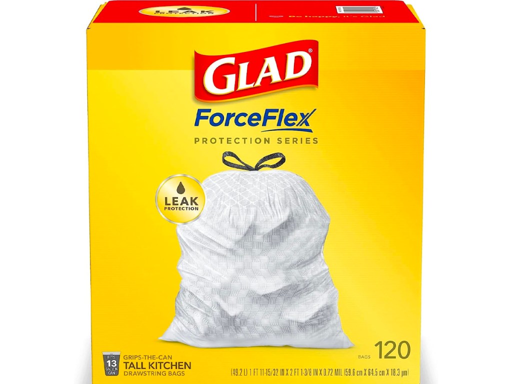glad forceflex trash bags