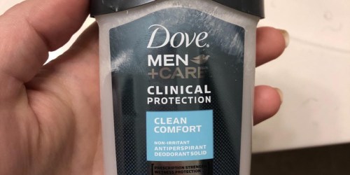 Dove Men+Care Clinical Protection Deodorant Just $6 Shipped on Amazon (Reg. $10)