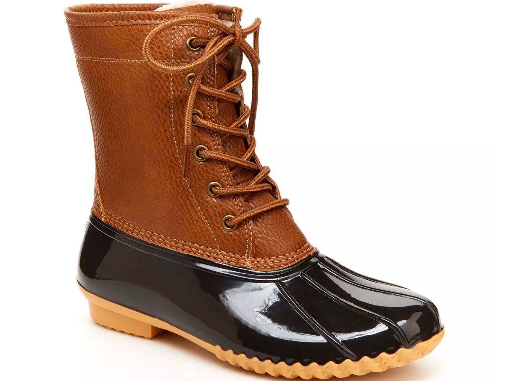 jbl brown and black boot