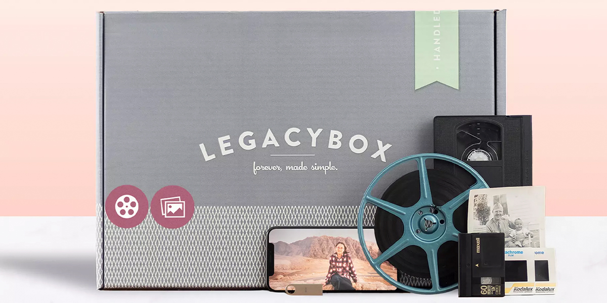 Legacybox Kits from $25.91 (Reg. $70) | Turn Old Photos & Videos