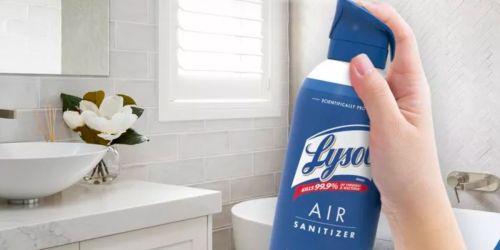 NEW Lysol Air Sanitizing Disinfectant Spray Just $4.27 at Walmart